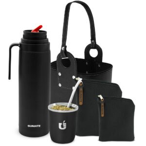 Termo Media Manija, Mate Viajero, Estuches y Canasta