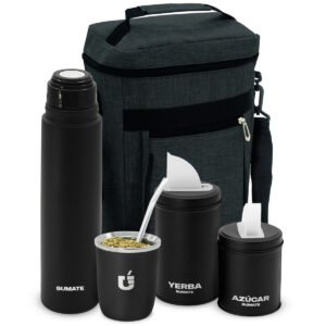 Termo, Mate Viajero, Latas y Mochila