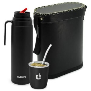 Termo Media Manija, Mate Viajero y Porta Termo