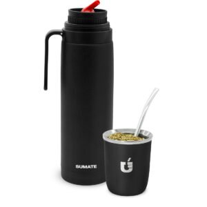 Termo Media Manija y Mate Viajero